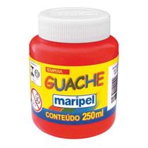 Tinta Guache 250ml Vermelho Maripel