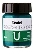 Tinta Guache 30ml 018 Viridian Pentel Tinta Guache 30ml 018 Viridian Pentel