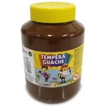 Tinta guache 500 ml marrom Acrilex Tinta guache 500 ml marrom Acrilex