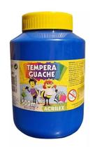Tinta Guache 500ml Azul Turquesa Acrilex