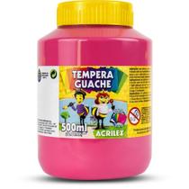 Tinta Guache 500ML Rosa