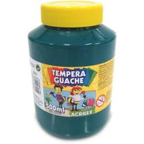 Tinta Guache 500ML Verde Bandeira Caixa com 6 Unidades