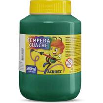 Tinta Guache 500ML Verde Bandeira Caixa com 6 Unidades Tinta Guache 500ML Verde Bandeira Caixa com 6 Unidades