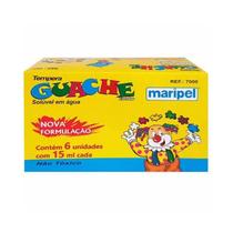 Tinta Guache 6 Cores Maripel