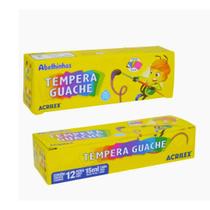 Tinta Guache Acrilex 15ml C/ 12 Und
