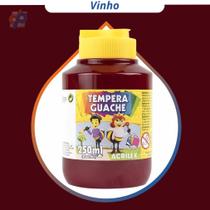 Tinta Guache Acrilex 250 ml - Cores