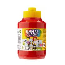 Tinta Guache Acrilex 250ml Lavável Escolar Infantil Não Tóxica Para Artes e Pintura -