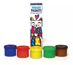 Tinta Guache De Dedos Britto Infantil Importado Original