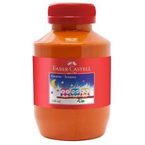 Tinta Guache Escolar 250ml FABER-CASTELL Laranja