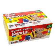 Tinta Guache Koala com 6 Unidades 15ml Cada