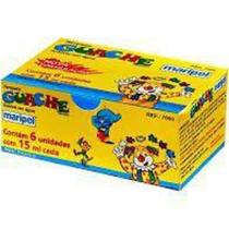 Tinta guache maripel 15 ml 6 cores
