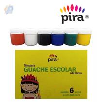 Tinta Guache Pira 15 ml 6 Cores