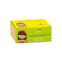 Tinta Guache Piratininga Escolar 15ml C/6 CORES