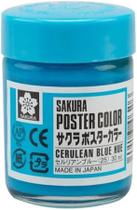 Tinta Guache Poster Color 30ml Azul Cerúleo 25 Sakura