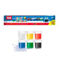 Tinta Guache Pote 15Ml Caixa 6 Cores Tons Clássicos - Tris