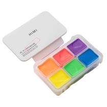 Tinta Guache Profissional Himi 6 Cores Fluorescentes Tinta Guache Profissional Himi 6 Cores Fluorescentes