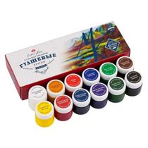 Tinta Guache Profissional Nevskaya Master Class com 12 Cores de 40ml