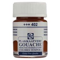 Tinta Guache Talens Extra Fine 402 Deep Brown 16ml - Royal Talens Tinta Guache Talens Extra Fine 402 Deep Brown 16ml - Royal Talens