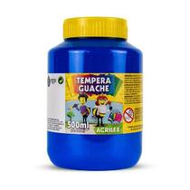 Tinta Guache Tempera Azul 500 ML da Acrilex Ref 559