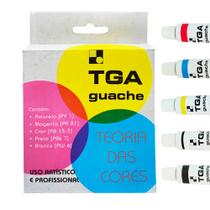 Tinta Guache TGA 5 Cores 25ml