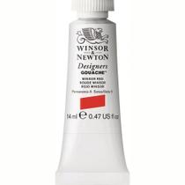 Tinta Guache Winsor Designers 14ml S3 726 Winsor Red