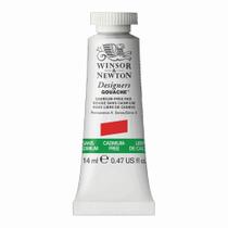 Tinta Guache Winsor Designers 14ml S4 901 Cadmium Free Red