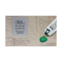 Tinta Guache Winsor & Newton Primary Set 14ml com 6 Cores - 0690174
