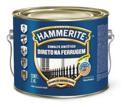 Tinta Hammerite Preto Direto Na Ferrugem - 2,4lt - Coral