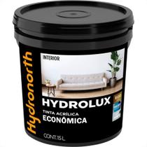 Tinta Hydronorth Hydrolux Acrilica Economica Fosco 15L Cromio