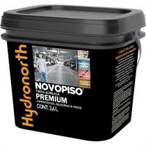 Tinta Hydronorth Novopiso Premium Piso 3,6L Fosco Vermelho Bandeira Galao