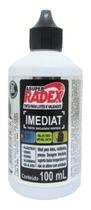 Tinta Imediat Secagem Rápida 100ml Preto Plástico Metal