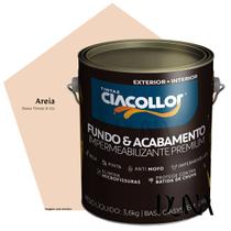 Tinta Impermeabilizante Ciaflex 3,6kg Areia