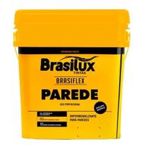 Tinta Impermeabilizante para Parede Brasiflex Branco 18KG Tinta Impermeabilizante para Parede Brasiflex Branco 18KG