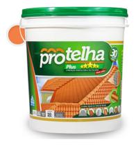 Tinta Impermeabilizante Para Telhas Protelha Plus 18L Cerâmica Telha