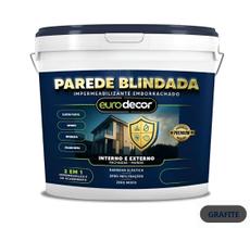 Tinta Impermeabilizante Parede Blindada Eurodecor Flexível Antimofo Alta Proteção 3,6Kg ou 1Kg - Tinta Impermeabilizante Parede Blindada Eurodecor Flexível Antimofo Alta Proteção 3,6Kg ou 1Kg -
