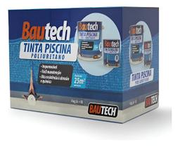 Tinta Impermeabilizante Piscina Poliuretano Pu Bautech 4kg Azul Brilhante Tinta Impermeabilizante Piscina Poliuretano Pu Bautech 4kg Azul Brilhante