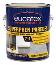 Tinta Impermeabilizante Suprerpren 3,6kg Eucatex Branco Fosco Tinta Impermeabilizante Suprerpren 3,6kg Eucatex Branco Fosco