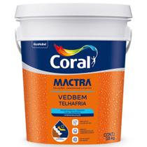 Tinta Impermeabilizante Térmica para Telhas 18 Kilos - 5859573 - CORAL Tinta Impermeabilizante Térmica para Telhas 18 Kilos - 5859573 - CORAL