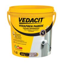 Tinta Impermeável Vedapren Parede Vedacit 3,6Kg Tinta Impermeável Vedapren Parede Vedacit 3,6Kg