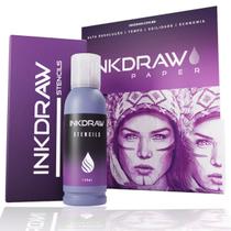 Tinta Inkdraw Stencils Para Decalque Tattoo