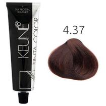 Tinta Keune Color 60ml - Cor 4.37 - Castanho Médio Expresso Tinta Keune Color 60ml - Cor 4.37 - Castanho Médio Expresso