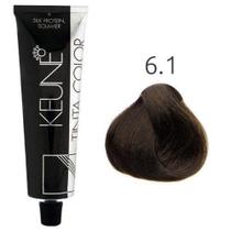 Tinta Keune Color 60ml - Cor 6.1 - Louro Escuro Cinza Tinta Keune Color 60ml - Cor 6.1 - Louro Escuro Cinza