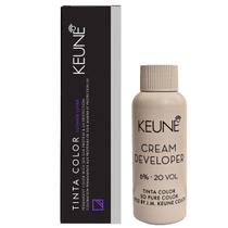 Tinta Keune Color UC 6.00 Louro Escuro + Developer 20vol