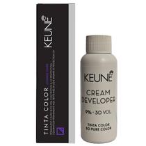 Tinta Keune Color UC 8.00 Louro Claro + Developer 30vol