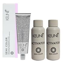 Tinta Keune Semi Color 10.2 Louro Ex Cl Pérol + 2 Activator