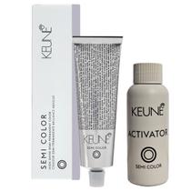 Tinta Keune Semi Color 5.11 Cast Cl Cinza Int + Activator