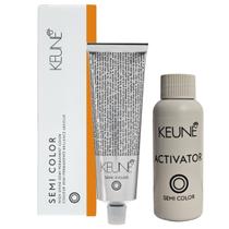 Tinta Keune Semi Color 7.44 Louro Med Cobre Int + Activator