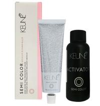 Tinta Keune Semi Color Ultim Blonde Glaze Clear + Activator