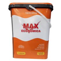 Tinta Látex Acrílica Econômica 18L Fosca Max Branco Pintura Interior Parede Alvenaria Residencial