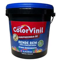 Tinta Latex Acrílico Alto Rendimento Rende Bem Colorvinil 3,6L Cores